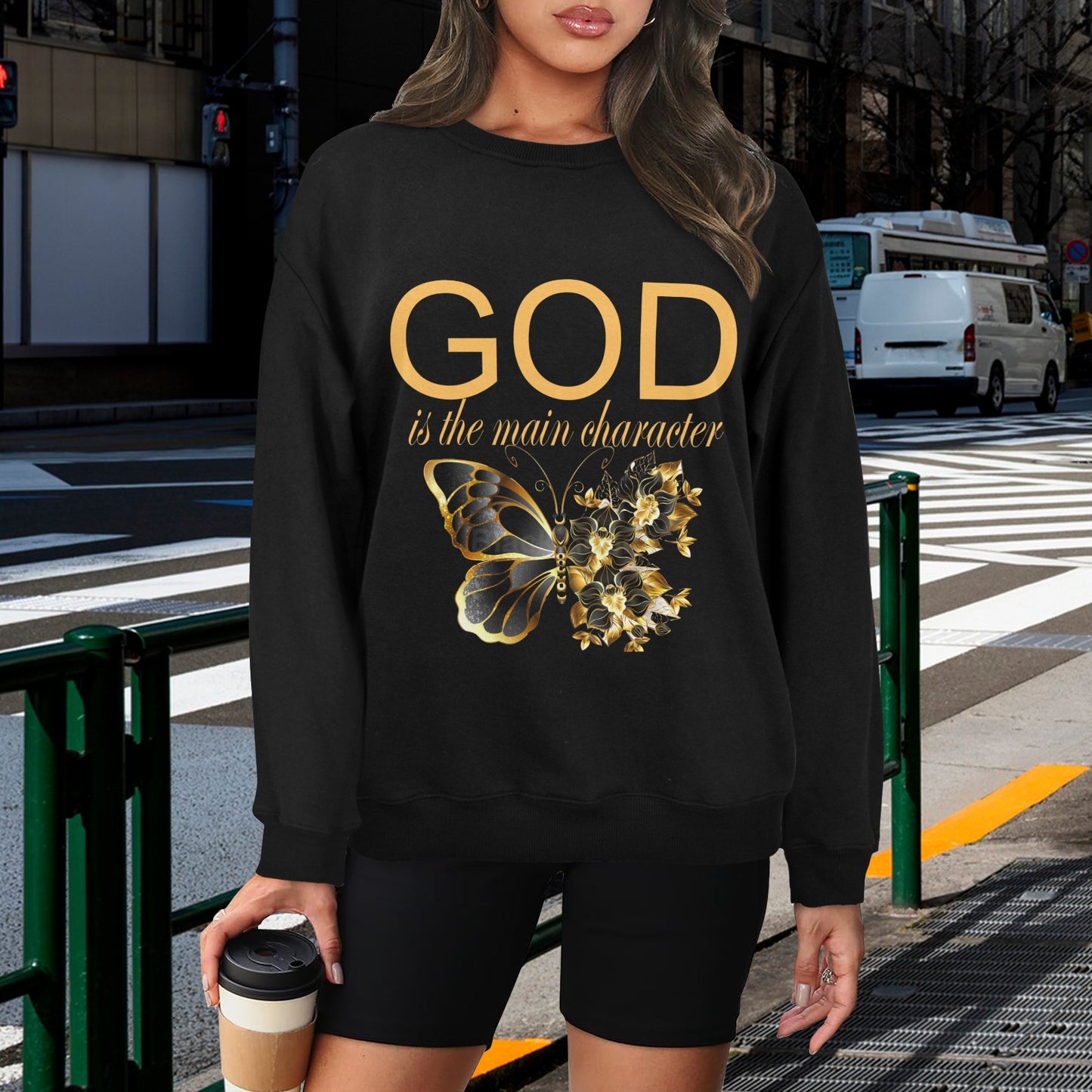 God Is the main Character Sweatshirt