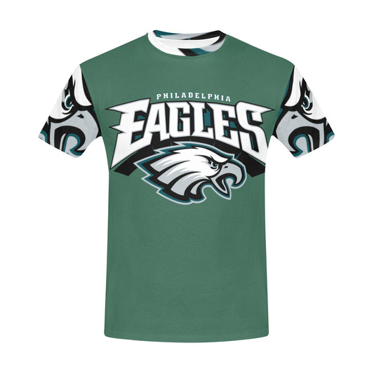 Eagles Superbowl shirt Men's All Over Print Crew Neck T-Shirt (Model T40-2)