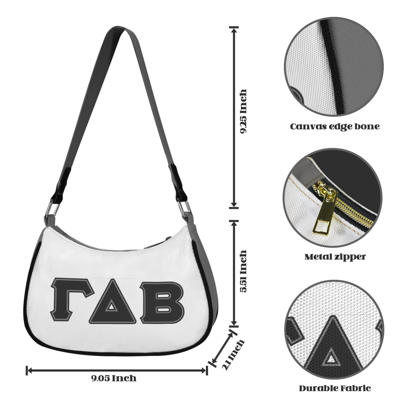 Gamma Delta Beta Shoulder Bag