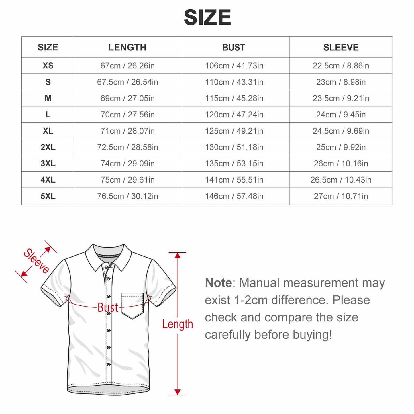 Short Sleeve Button-up Blouse with Pocket