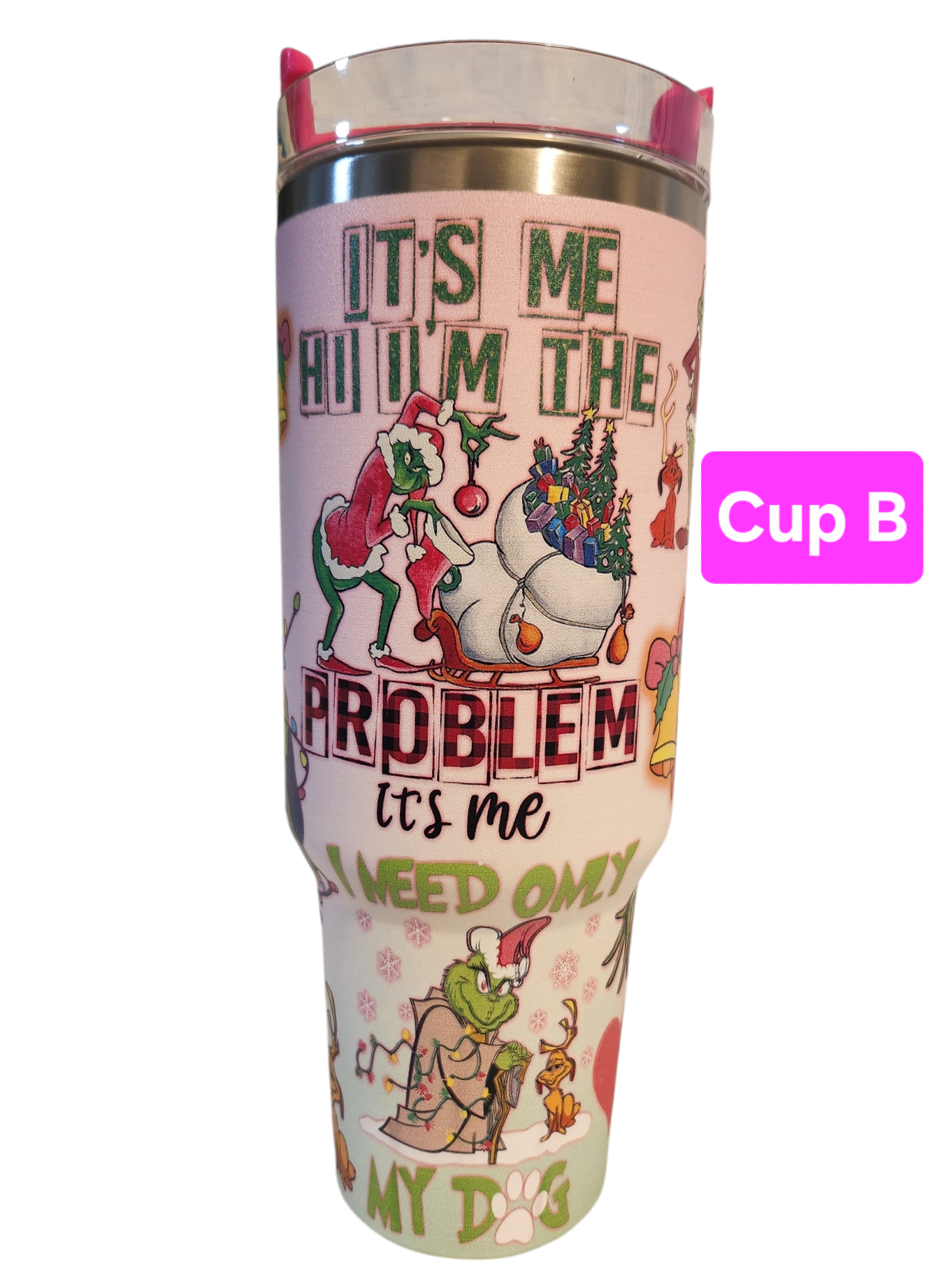 40 oz Christmas Tumbler