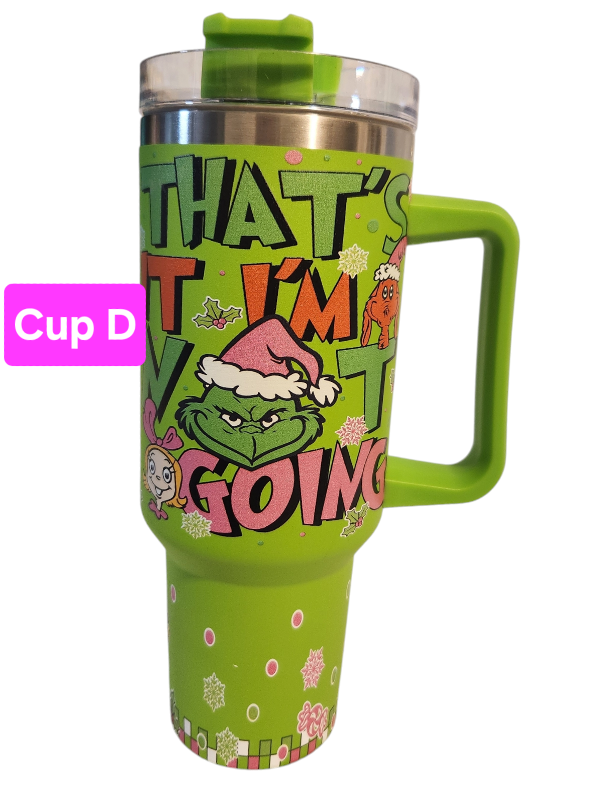 40 oz Christmas Tumbler