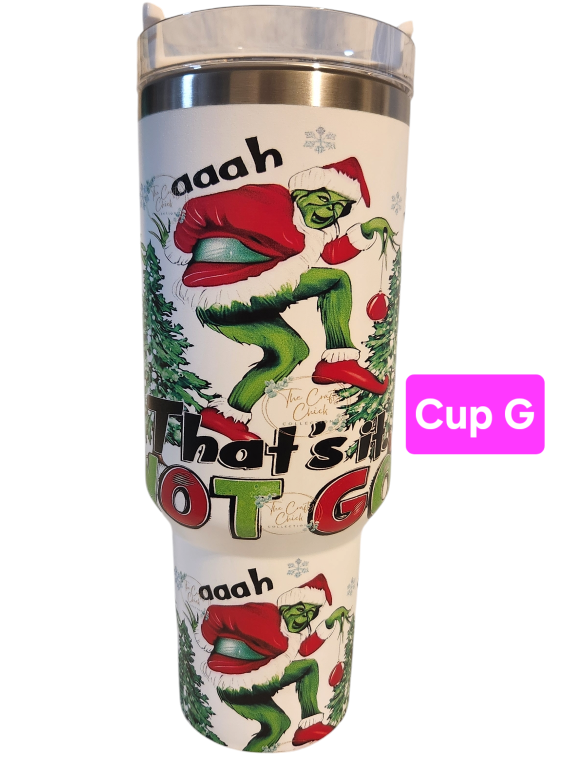 40 oz Christmas Tumbler