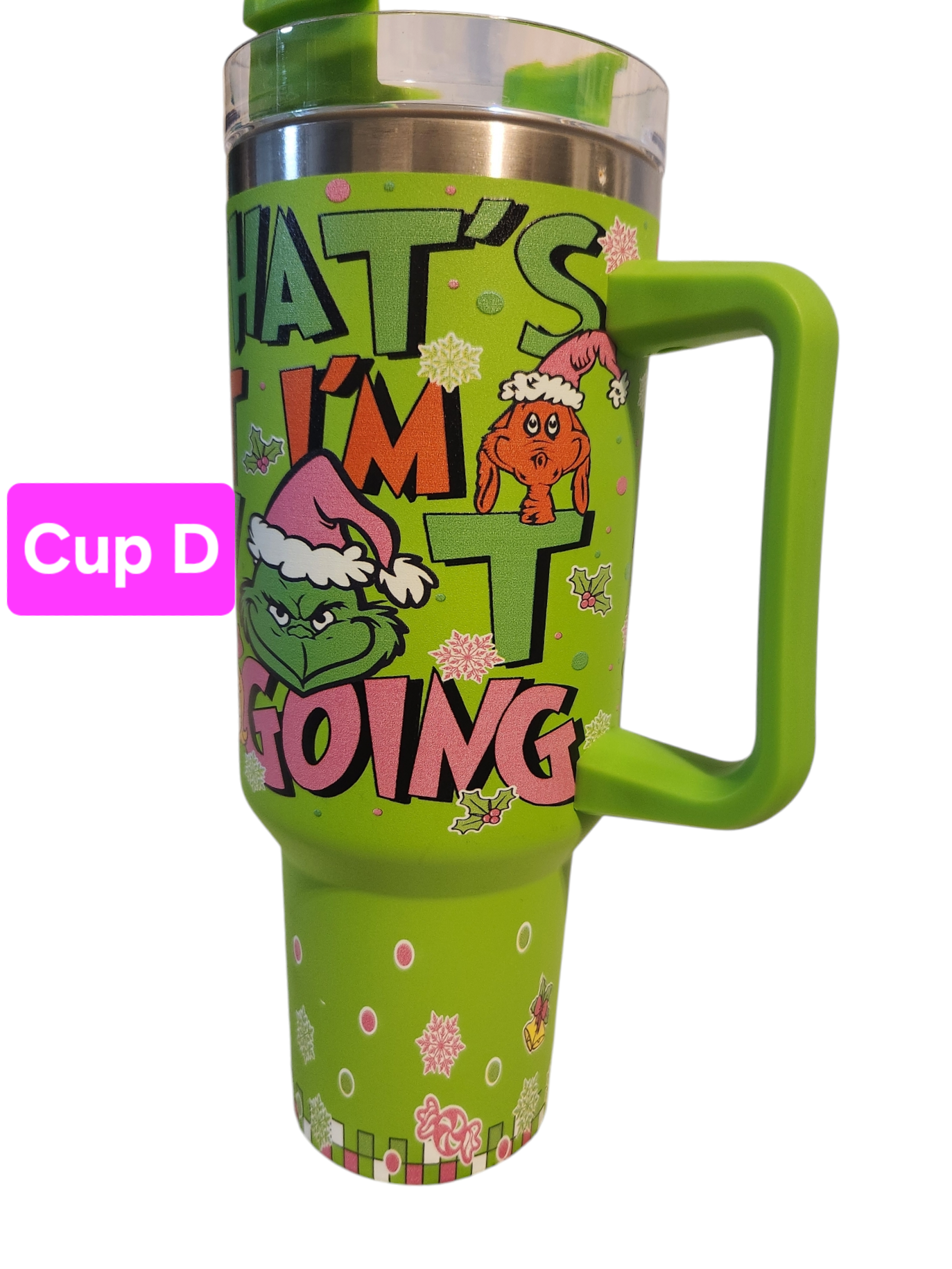 40 oz Christmas Tumbler