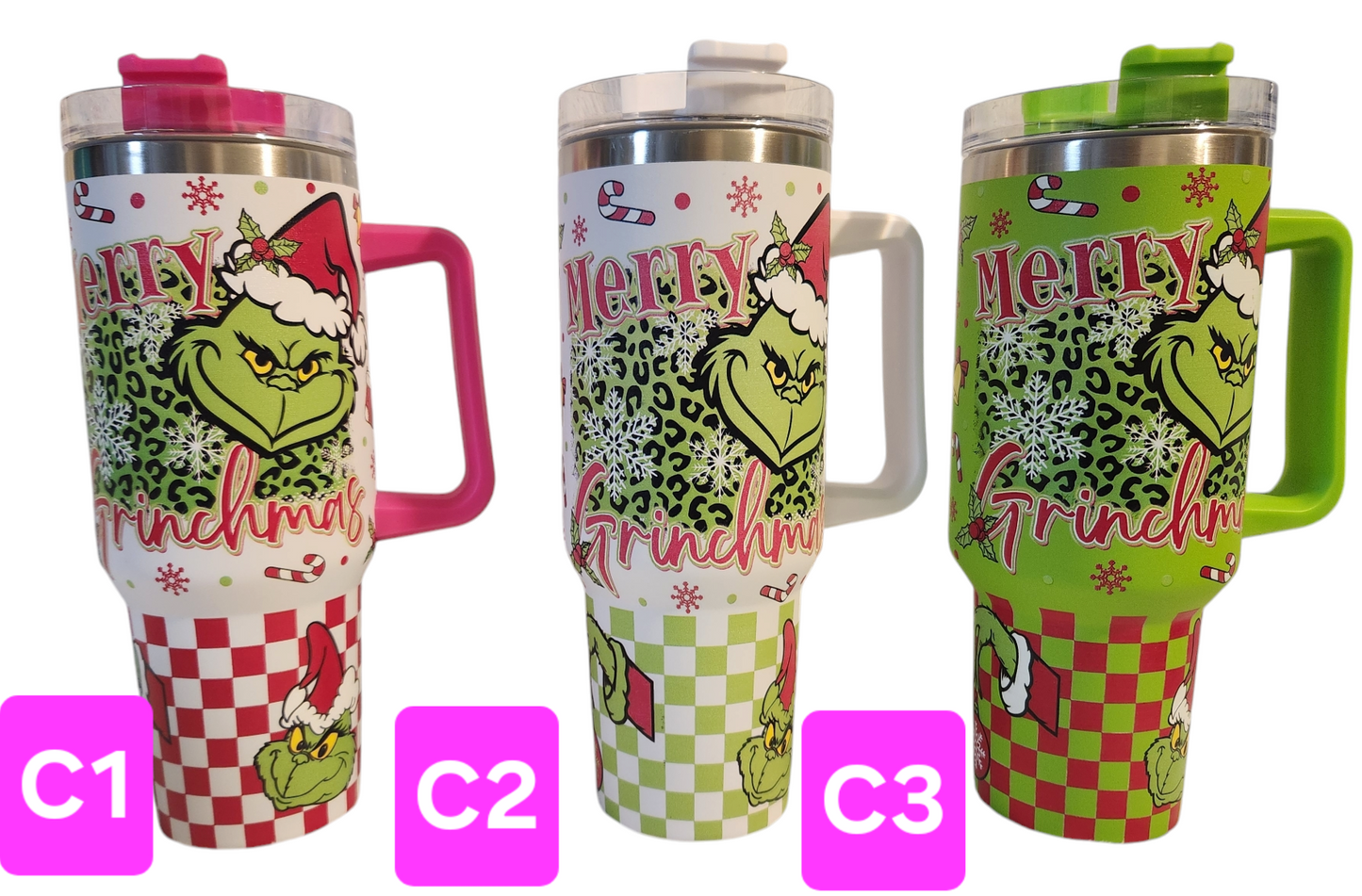 40 oz Christmas Tumbler