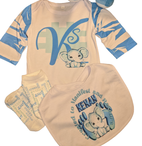 Baby Blue Elephant Bundle