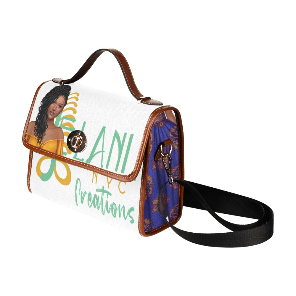 Custom Bag Waterproof Canvas Bag/All Over Print (Model 1641)