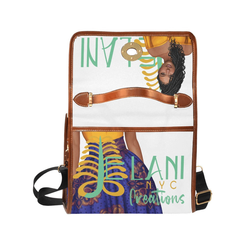 Custom Bag Waterproof Canvas Bag/All Over Print (Model 1641)